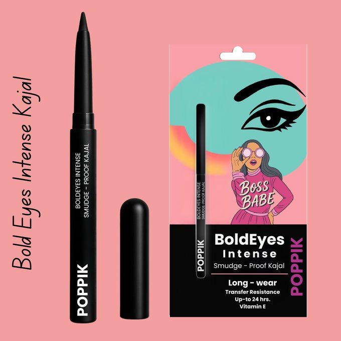 Poppik BoldEyes Intense Smudge - Proof Kajal - POPPIK LIFESTYLEPoppik BoldEyes Intense Smudge - Proof Kajal