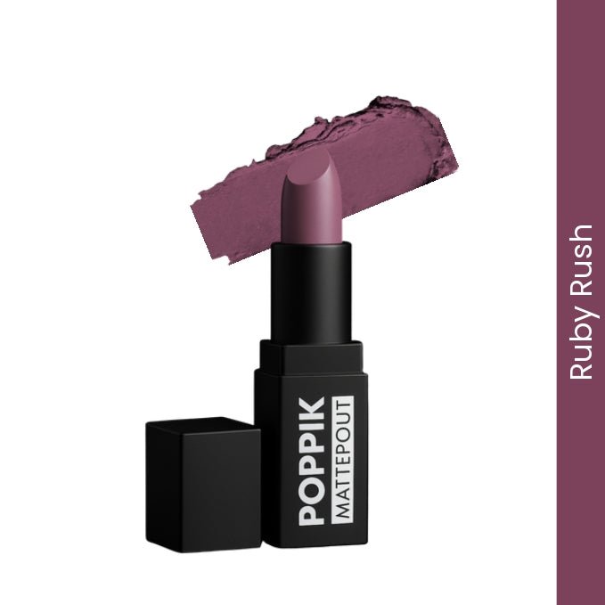 Poppik Mattepout Bullet lipstick - POPPIK LIFESTYLEPoppik Mattepout Bullet lipstick