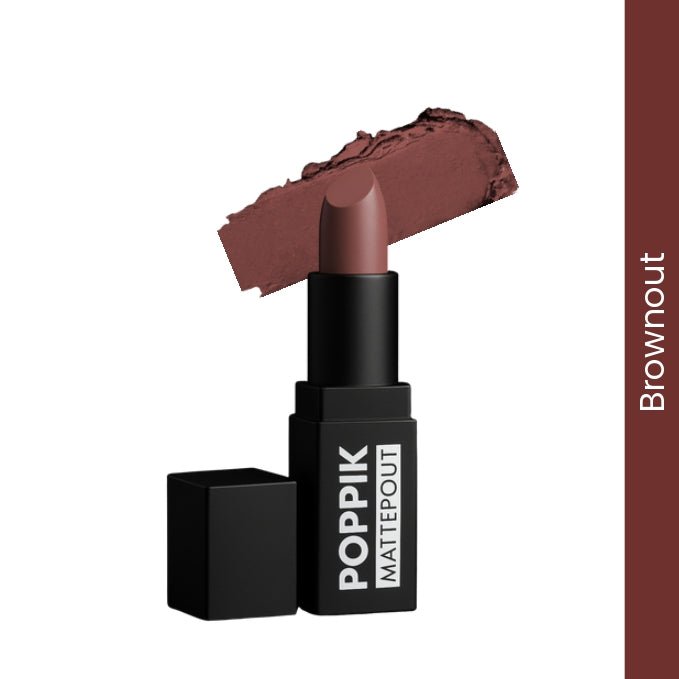 Poppik Mattepout Bullet lipstick - POPPIK LIFESTYLEPoppik Mattepout Bullet lipstick