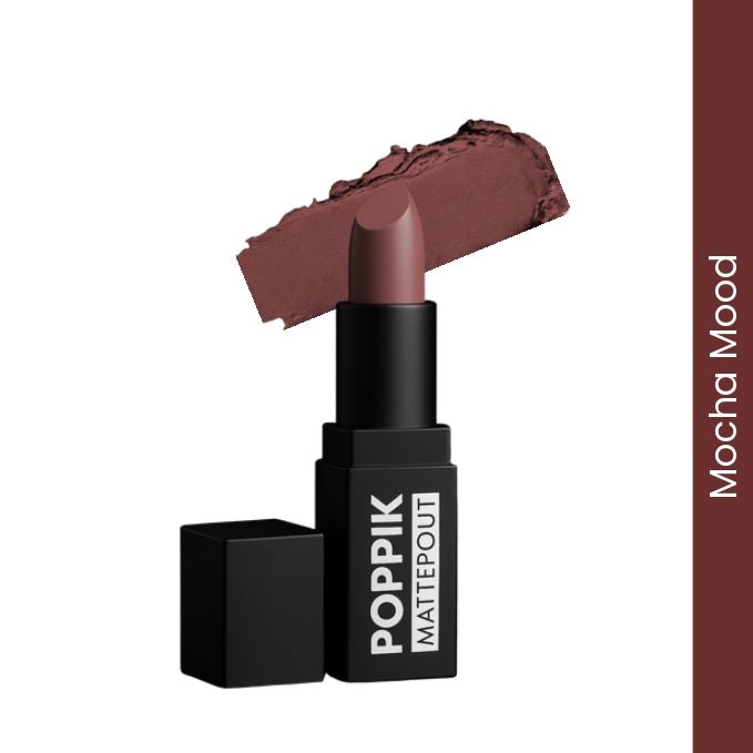 Poppik Mattepout Bullet lipstick - POPPIK LIFESTYLEPoppik Mattepout Bullet lipstick