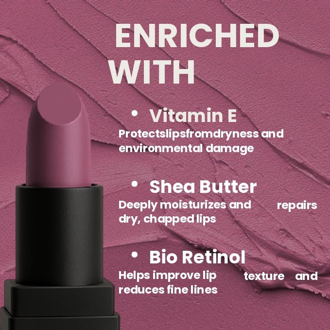 Poppik Mattepout Bullet lipstick - POPPIK LIFESTYLEPoppik Mattepout Bullet lipstick