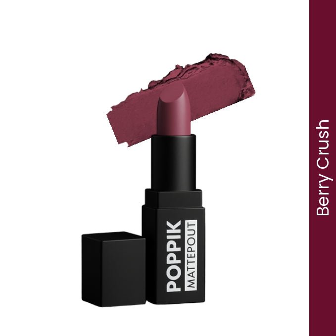 Poppik Mattepout Bullet lipstick - POPPIK LIFESTYLEPoppik Mattepout Bullet lipstick