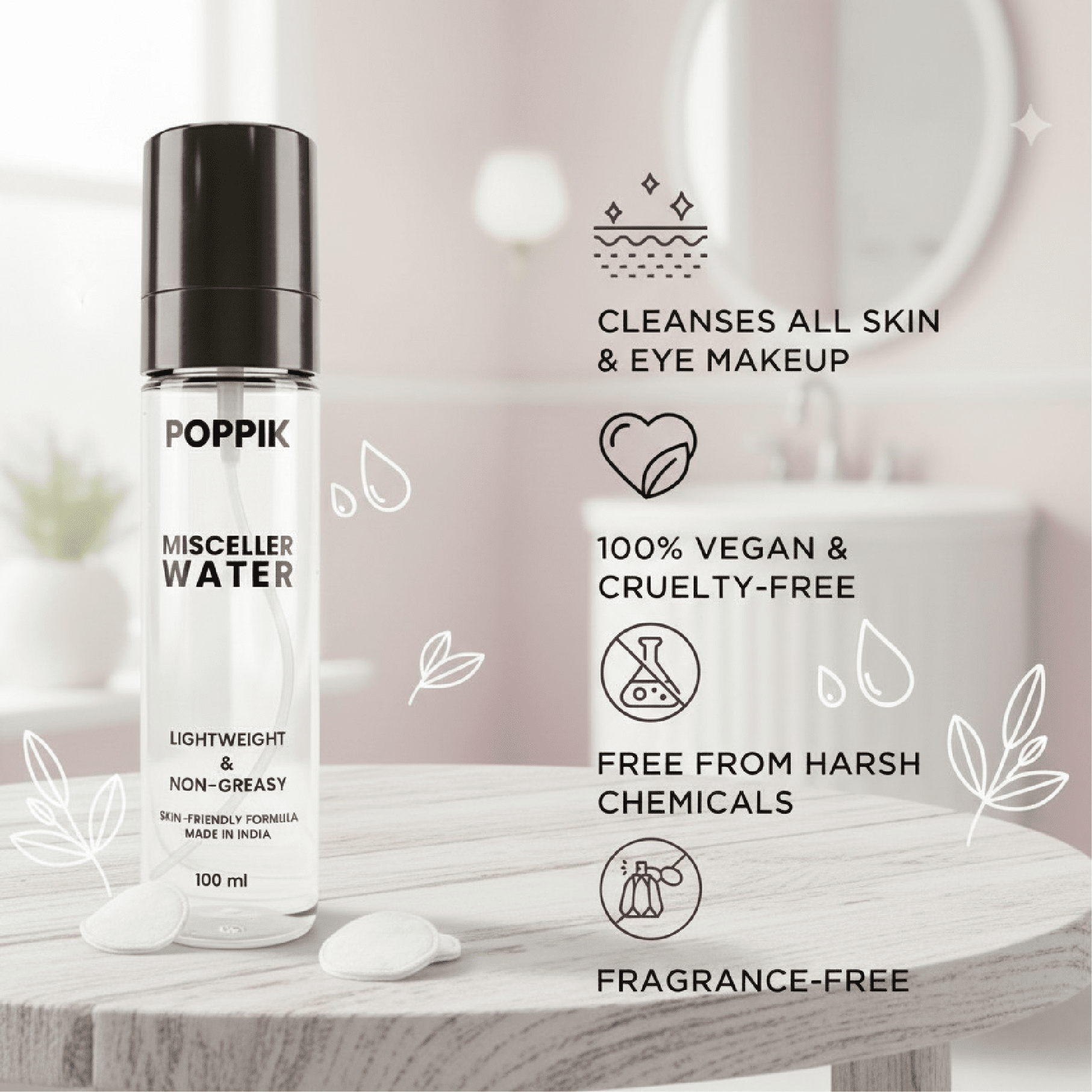 Poppik Misceller Water - POPPIK LIFESTYLEPoppik Misceller Water