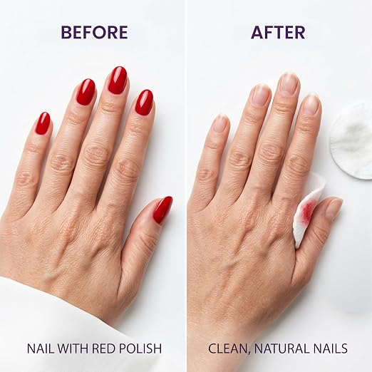 POPPiK Nail Paint Remover Pads – 30 Swipes with Vitamin E | Instant Nail Polish Remover Wipes | Mess-Free, Travel Friendly Nail Polish Remover | Acetone Based Nail Polish Remover Pads for Women (PACK OF 12) - POPPIK LIFESTYLEPOPPiK Nail Paint Remover Pads – 30 Swipes with Vitamin E | Instant Nail Polish Remover Wipes | Mess-Free, Travel Friendly Nail Polish Remover | Acetone Based Nail Polish Remover Pads for Women (PACK OF 12)