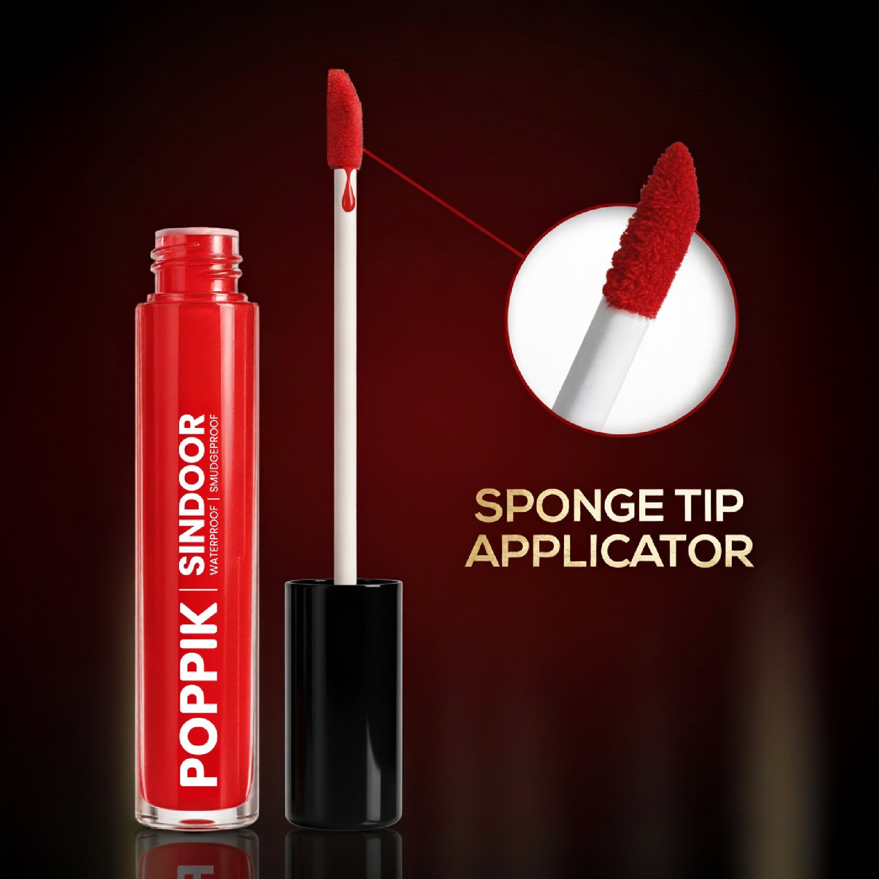 Poppik Red Sindoor Highly Pigmented - POPPIK LIFESTYLEPoppik Red Sindoor Highly Pigmented
