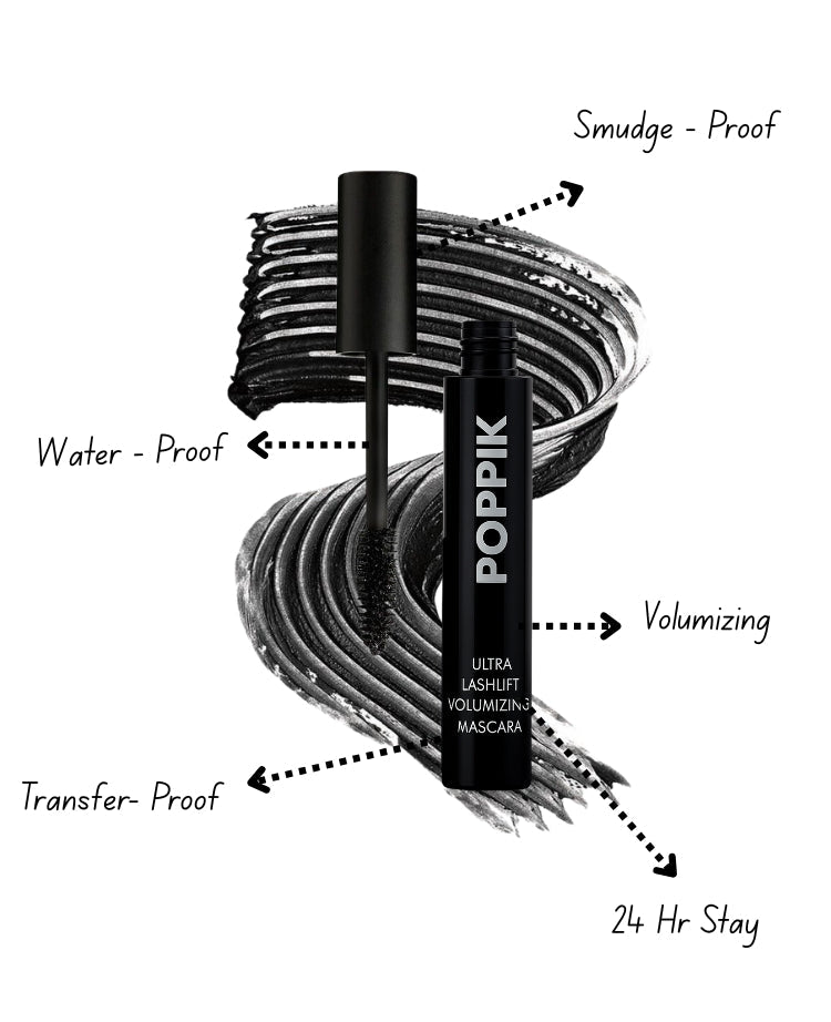 Poppik Ultra Lashlift Volumizing Mascara - POPPIK LIFESTYLEPoppik Ultra Lashlift Volumizing Mascara