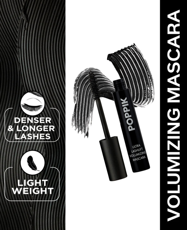 Poppik Ultra Lashlift Volumizing Mascara - POPPIK LIFESTYLEPoppik Ultra Lashlift Volumizing Mascara